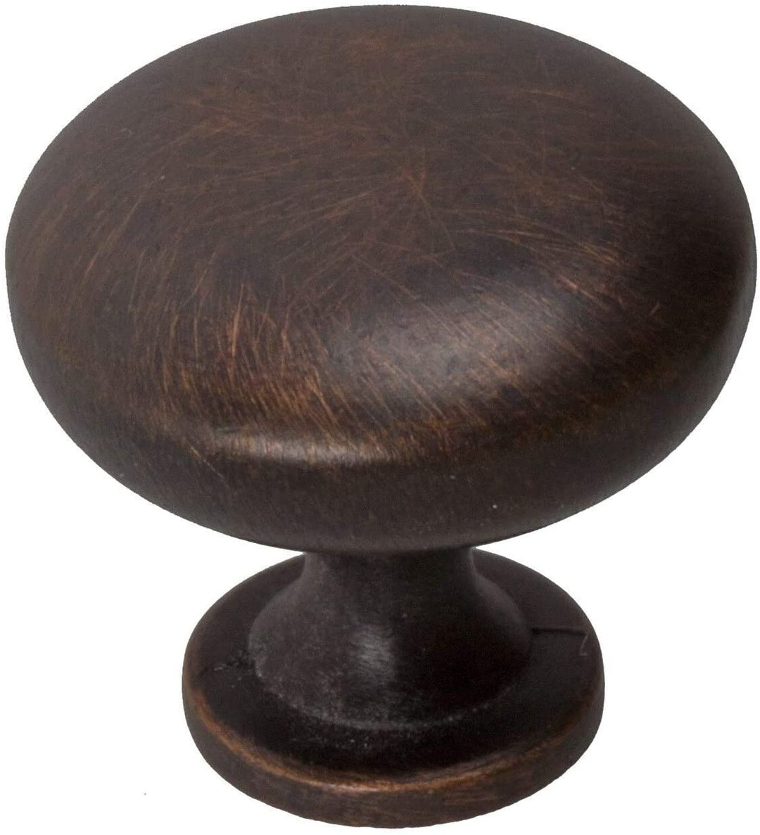 1 125 inch Oil Rubbed Bronze Classic Round Cabinet Knobs