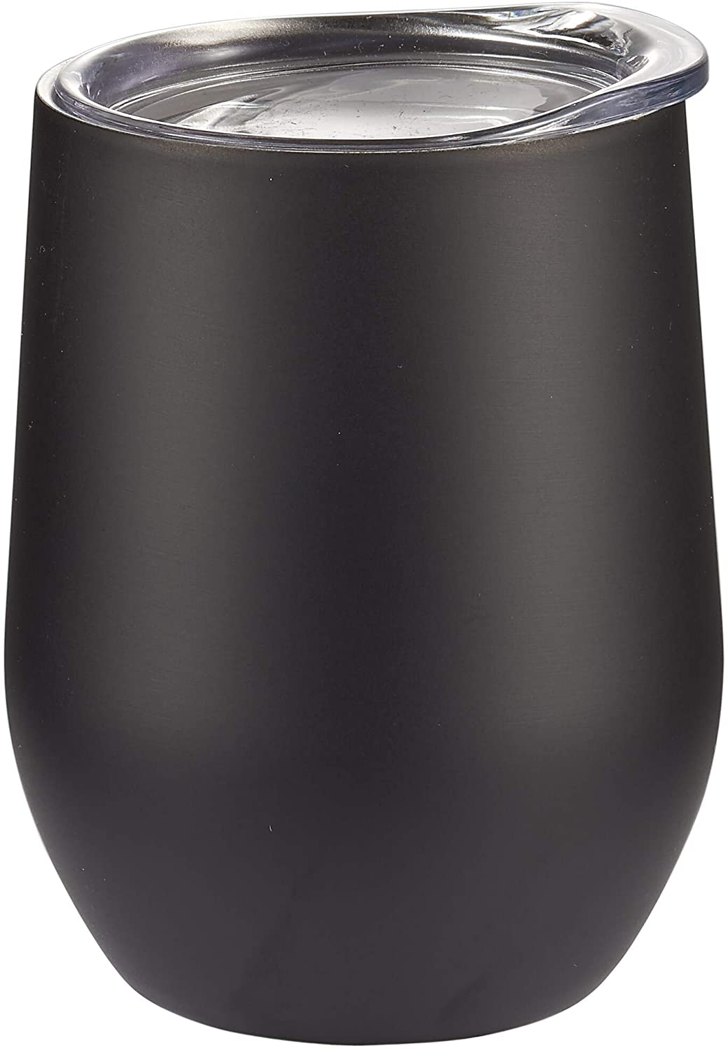 New Black Matte Double Wall Insulated Wine Mug Stainless