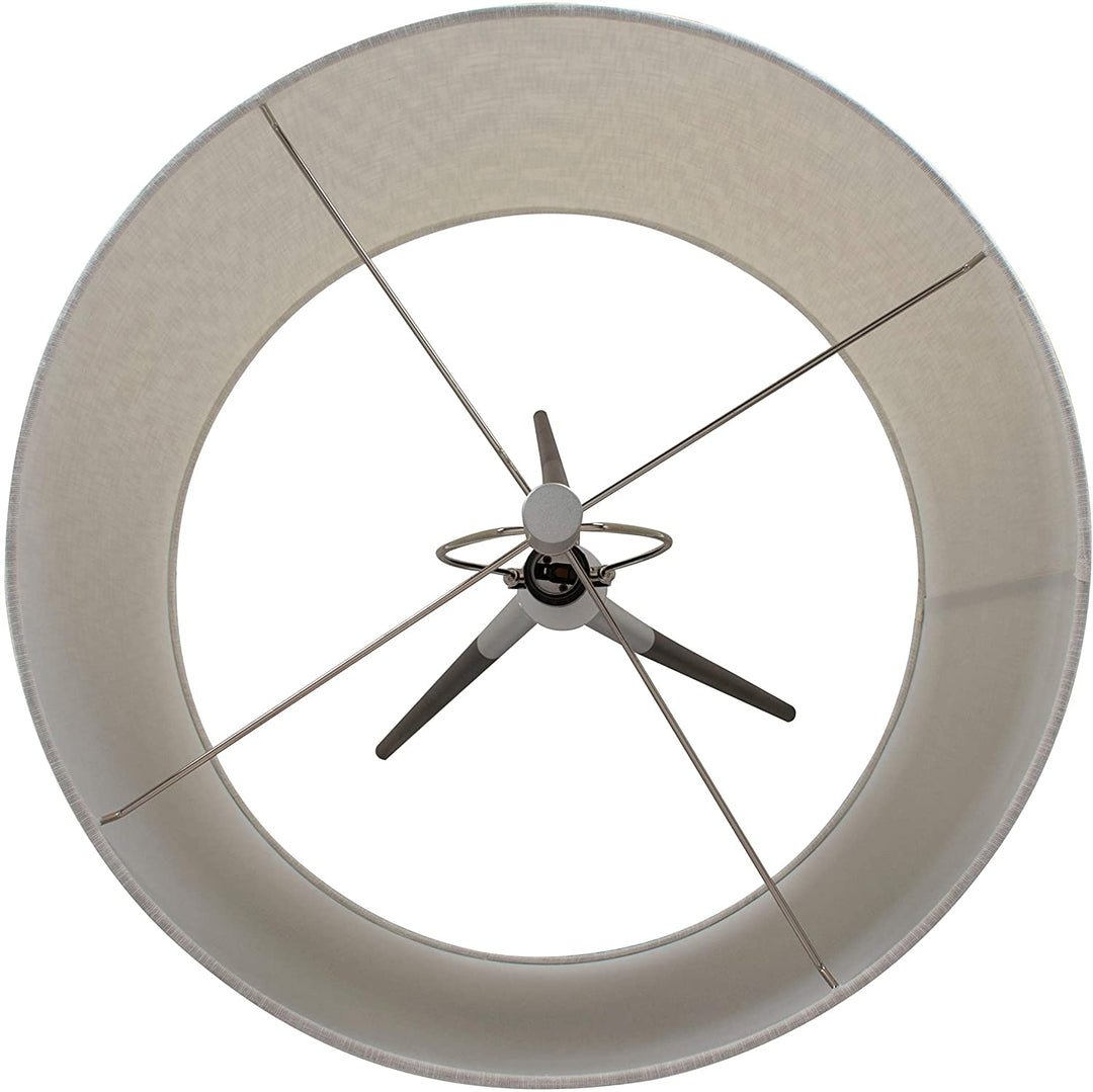 Tri pod Floor Lamp 61 5 Black Glam Modern Contemporary Transitional - Diamond Home USA