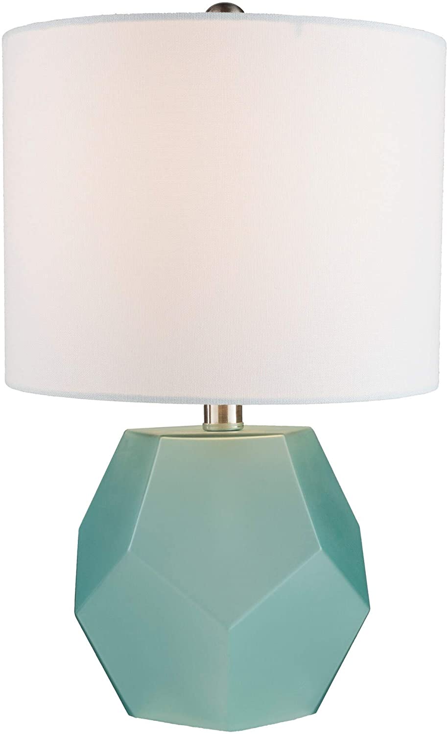 17 Aqua Modern Table Lamp White Contemporary