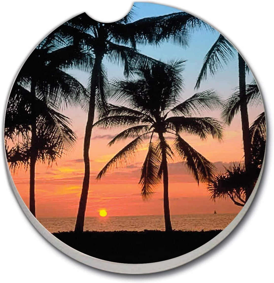 Car Coaster Palms Set 2 2 5