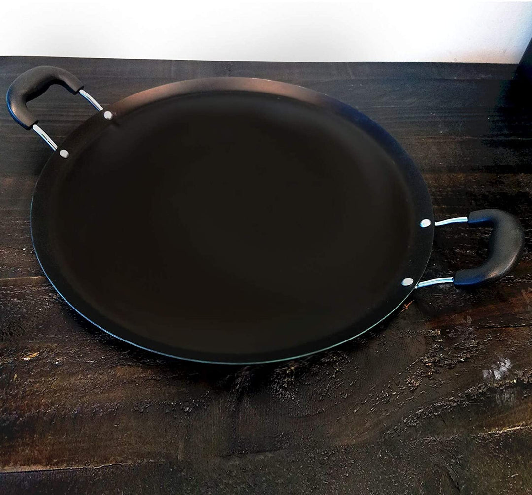 14" Nonstick Carbon Steel Teal Turquoise - Diamond Home USA