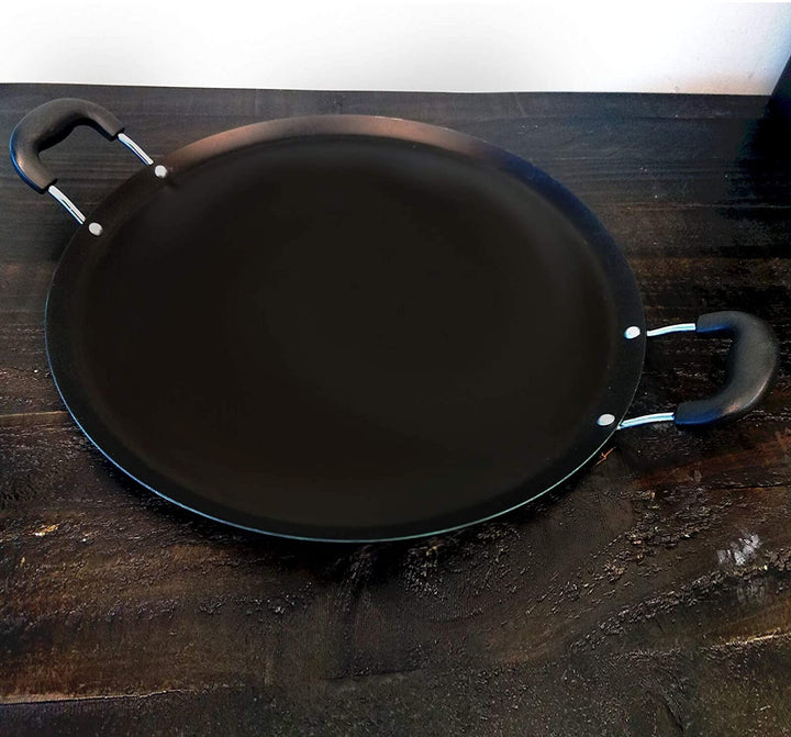 14" Nonstick Carbon Steel Teal Turquoise - Diamond Home USA