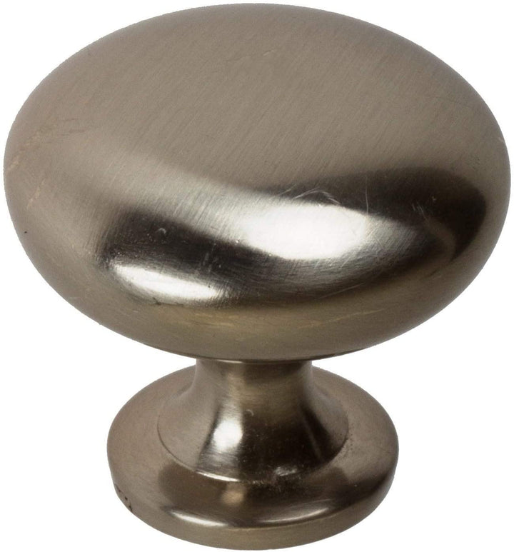 1 1 inch Satin Nickel Classic Round Cabinet Knobs (Case