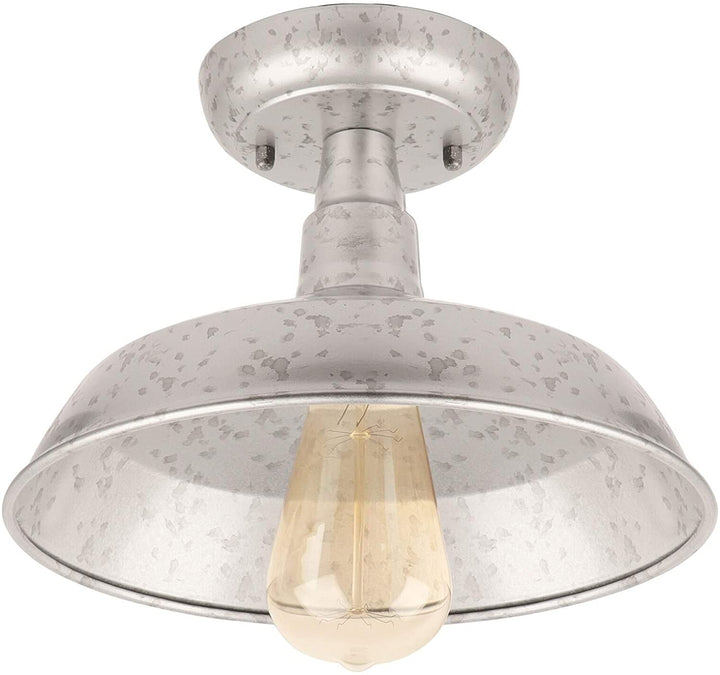 1 Light Outdoor Ceiling Mounted Lighting Modern Contemporary Metal Dimmable