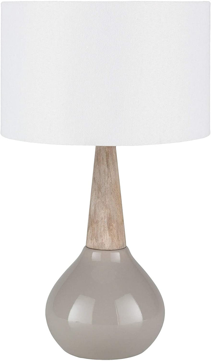 18 75 Gray Modern Table Lamp Grey Contemporary - Diamond Home USA