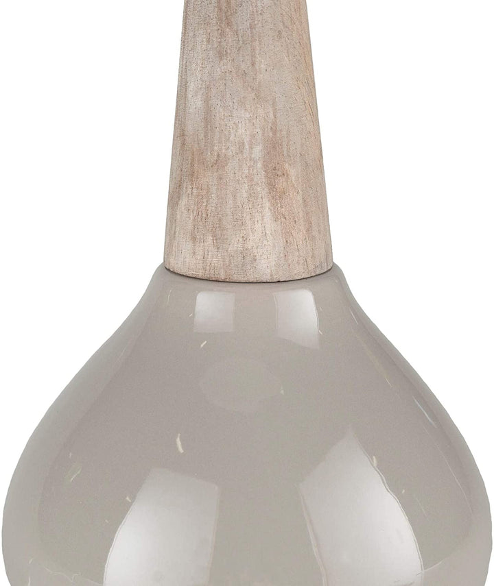 18 75 Gray Modern Table Lamp Grey Contemporary - Diamond Home USA