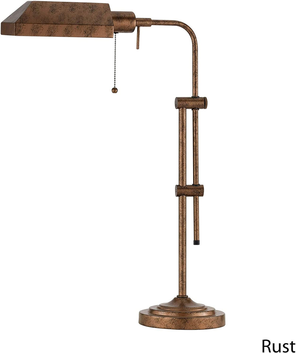 Lighting Dark Bronze Pharmacy Table Lamp Brushed Silver Brown Grey Modern Contemporary