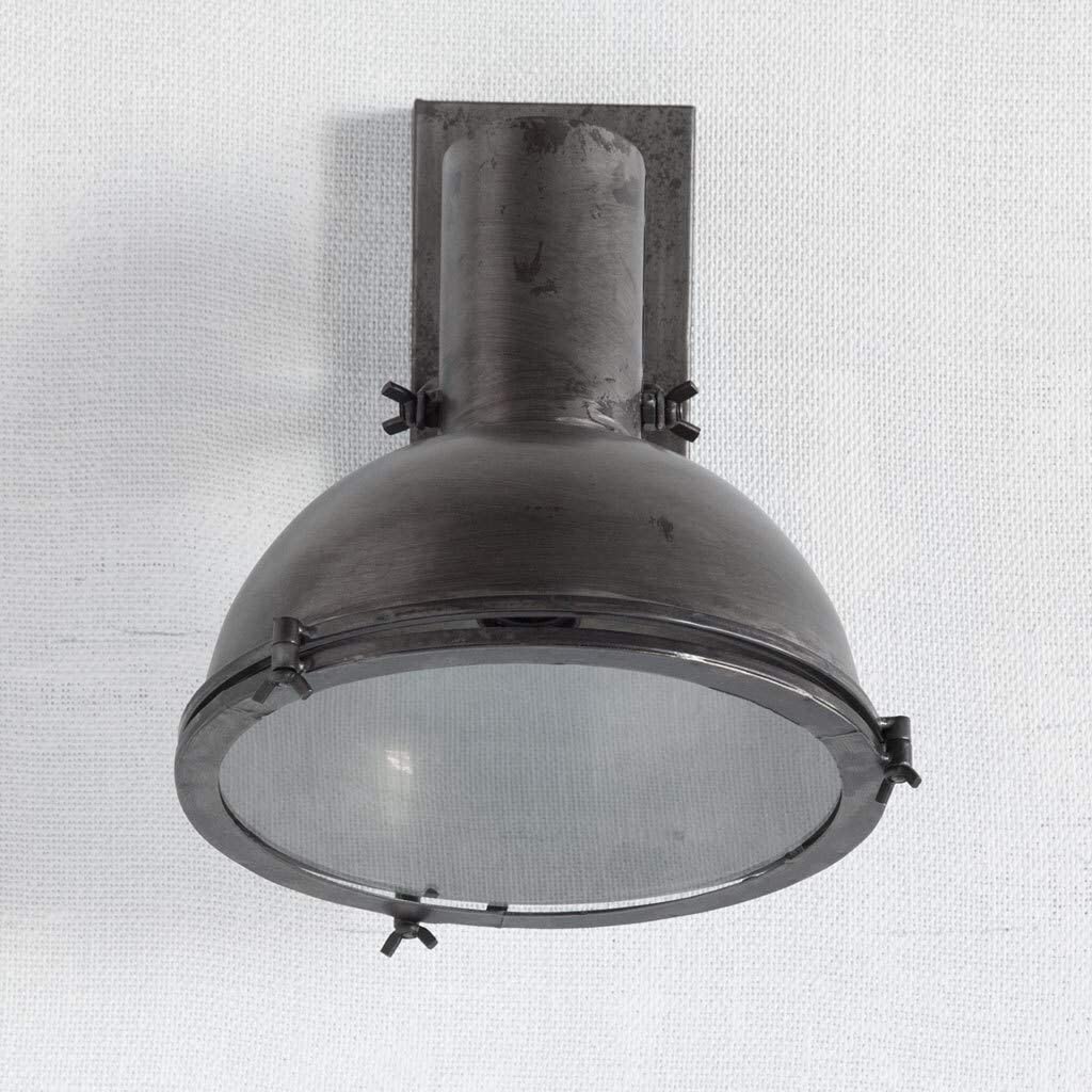 Grey Metal Sconce Industrial - Diamond Home USA