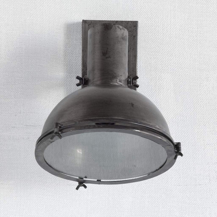 Grey Metal Sconce Industrial - Diamond Home USA