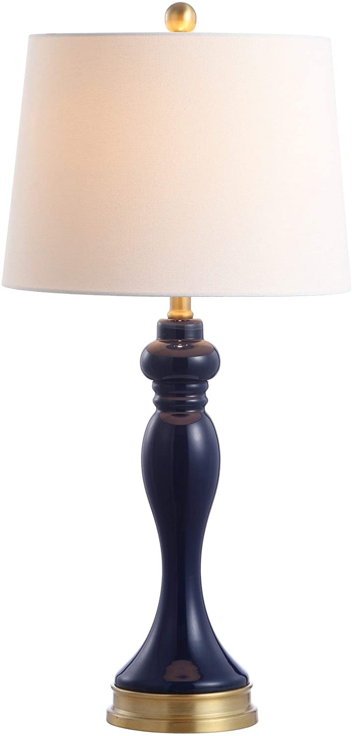 Lighting 29 inch Led Table Lamp Blue Traditional Transitional Bulbs Included Energy Efficient - Diamond Home USA