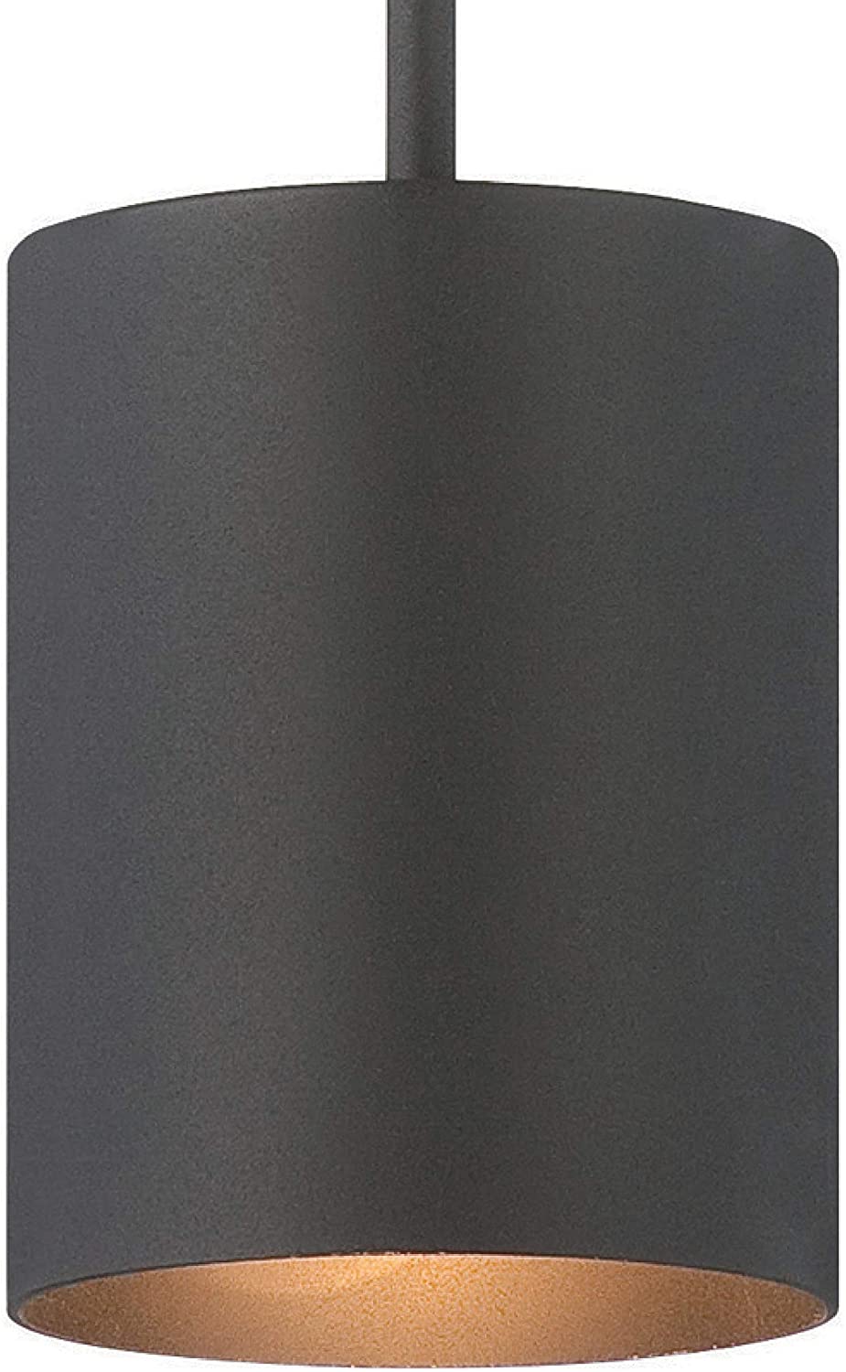 1 Light Black Aluminum Led Cylinder Pendant Modern Contemporary Metal Dimmable