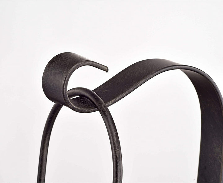 Antique Black Finish Rustic Wall Sconce Lantern Clear Glass Shade Industrial Iron - Diamond Home USA