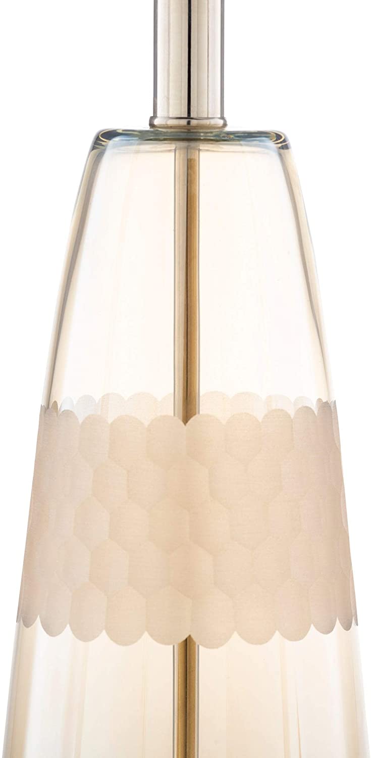 Modern Textured Glass 25 5 inch Table Lamp Tan Contemporary Gold - Diamond Home USA