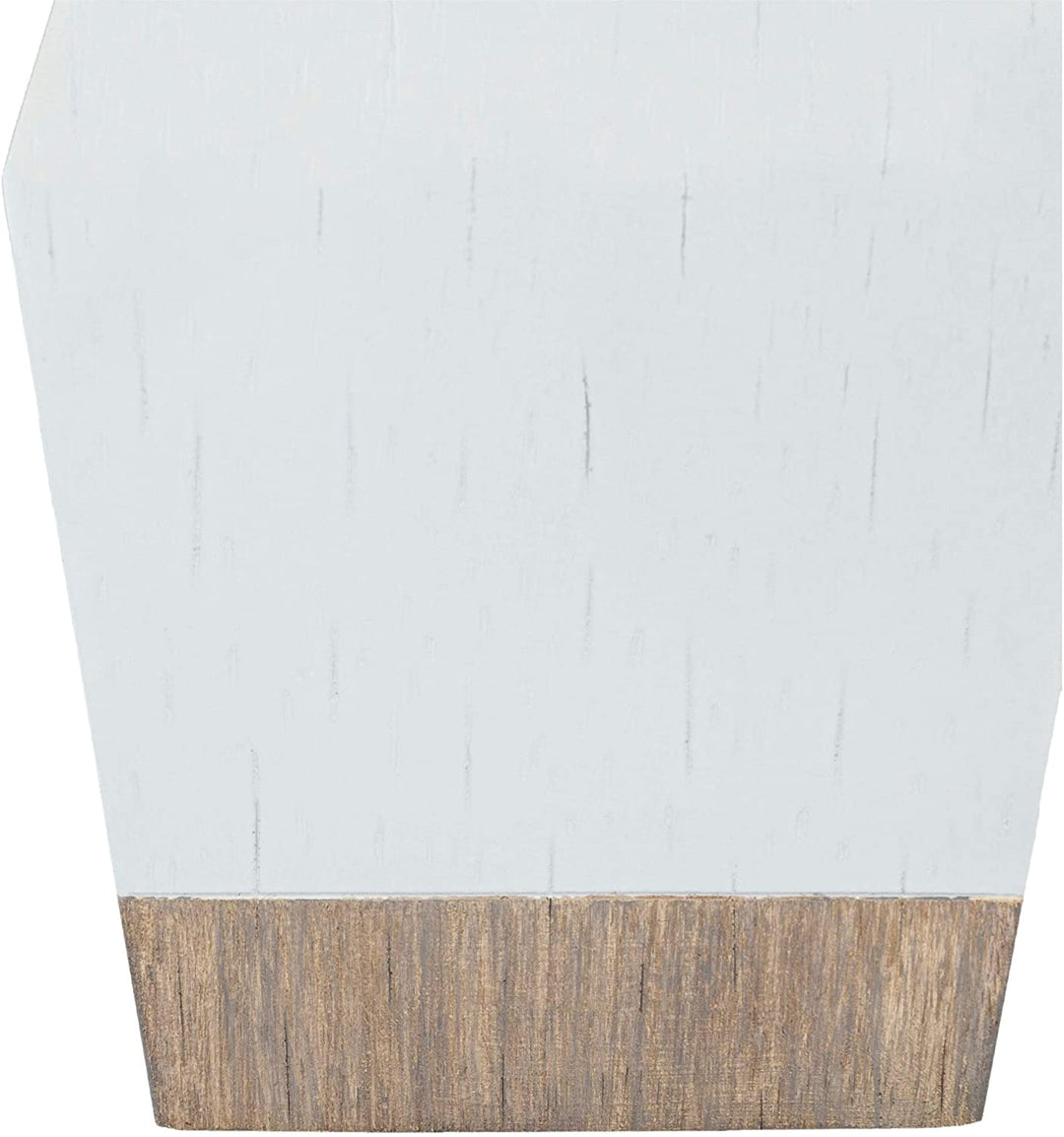 White Table Lamp Modern Contemporary Bulbs Included - Diamond Home USA