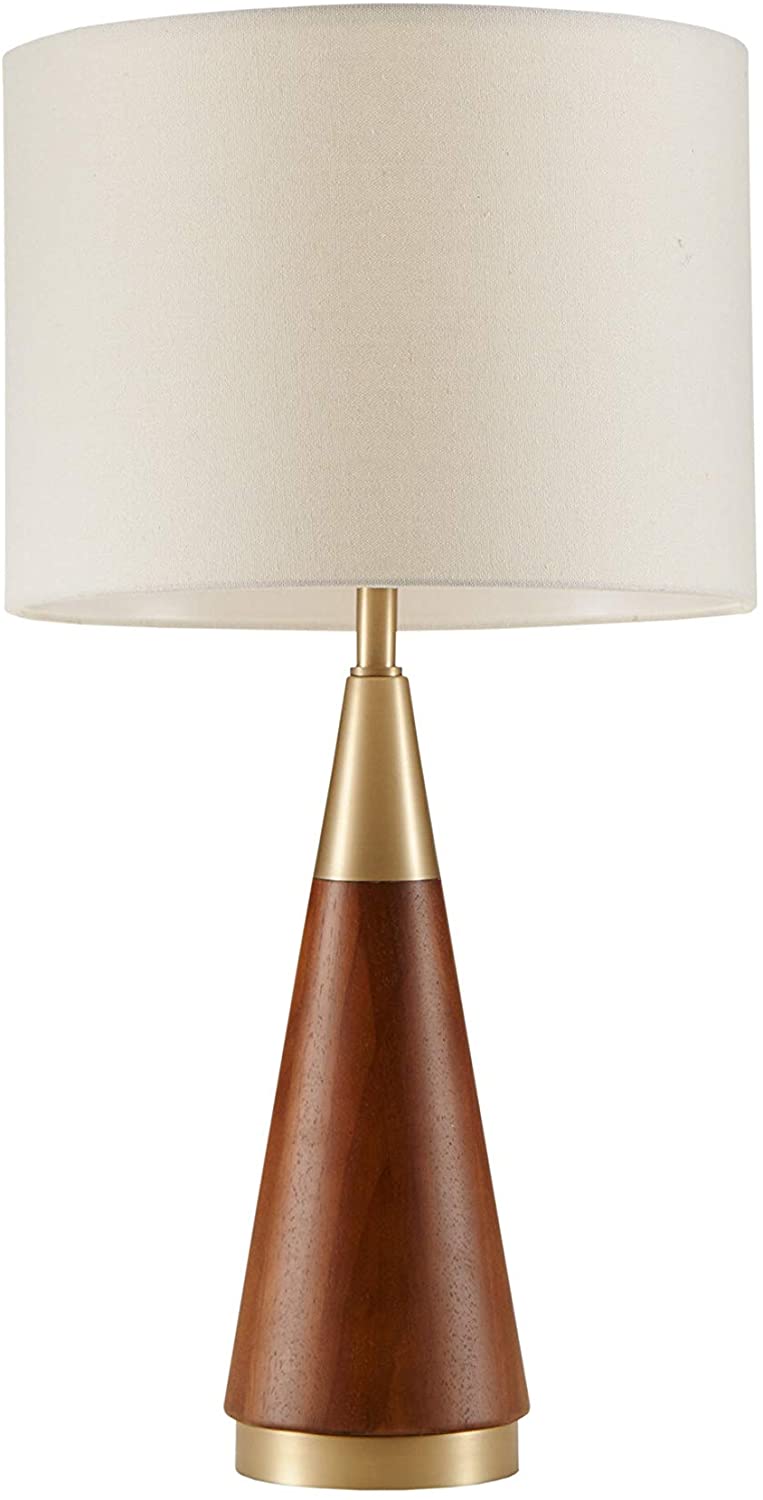 Gold/Brown Table Lamp Mid Century Modern Brass Gold - Diamond Home USA