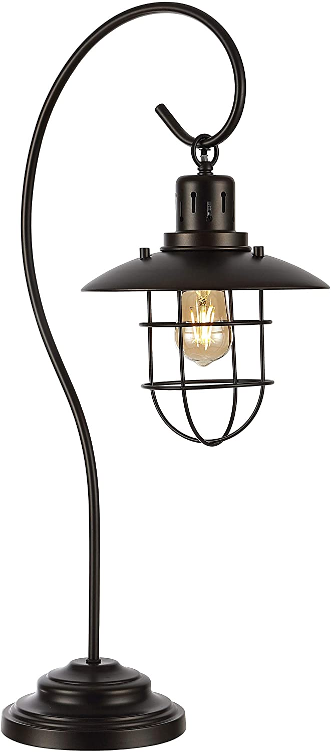 29 5 inch Iron Table Lamp 15" X 7 5" 29 5" Black Modern Contemporary Traditional Bulbs Included - Diamond Home USA
