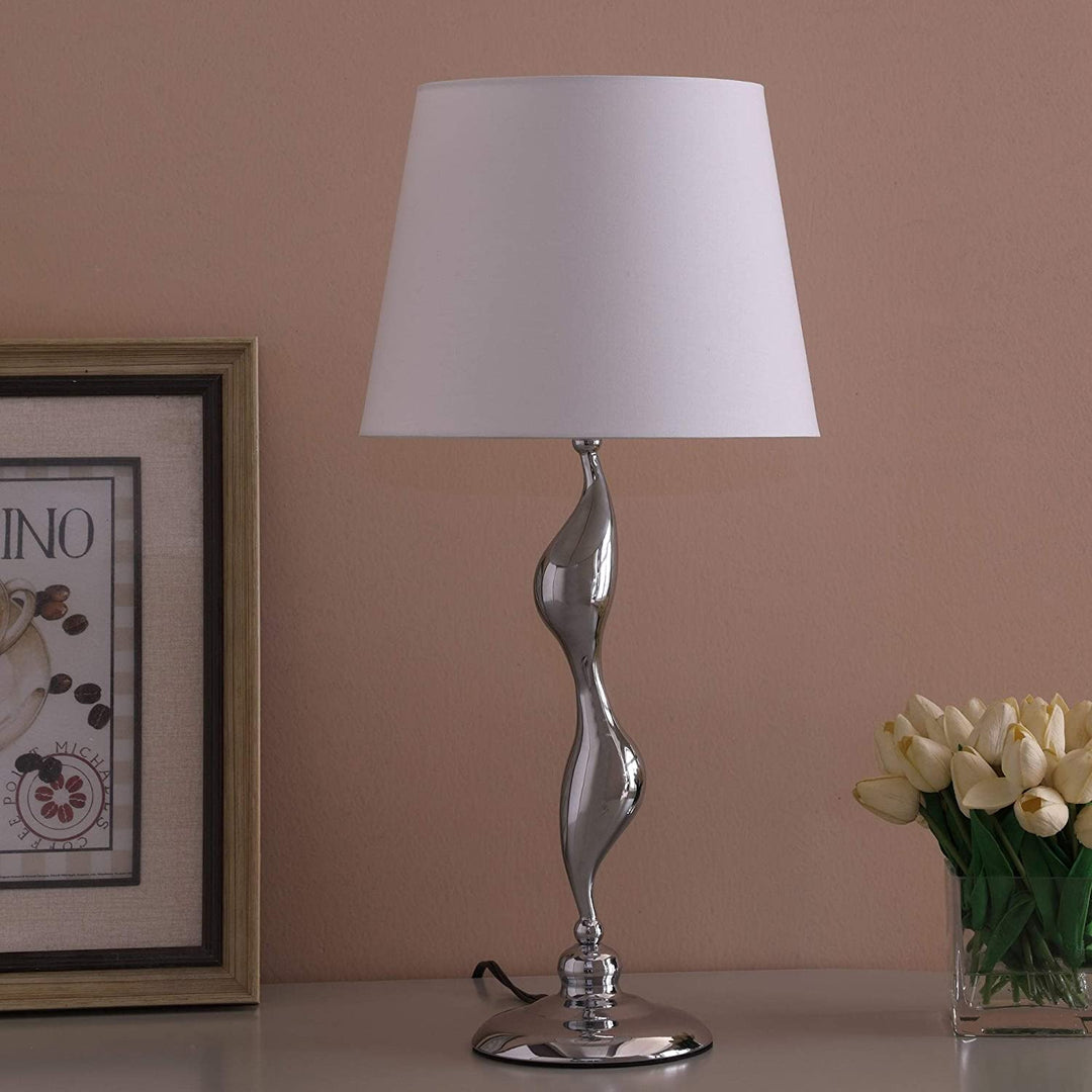 Art Silhouette Silver Table Lamp Modern Contemporary - Diamond Home USA