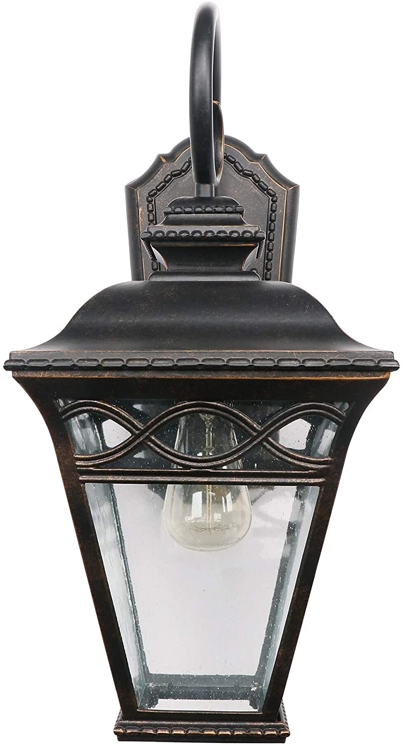 1 Light Exterior Lighting Oil Rubbed Bronze Traditional Dimmable
