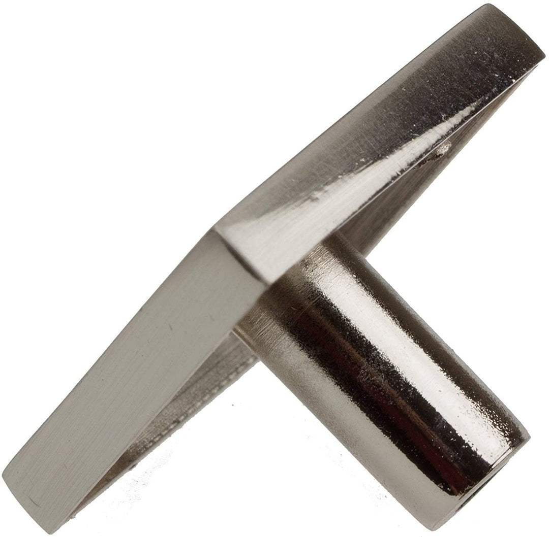 1 125 inch Satin Nickel Classic Pyramid Cabinet Knobs (Pack 25) Grey Metal Finish - Diamond Home USA