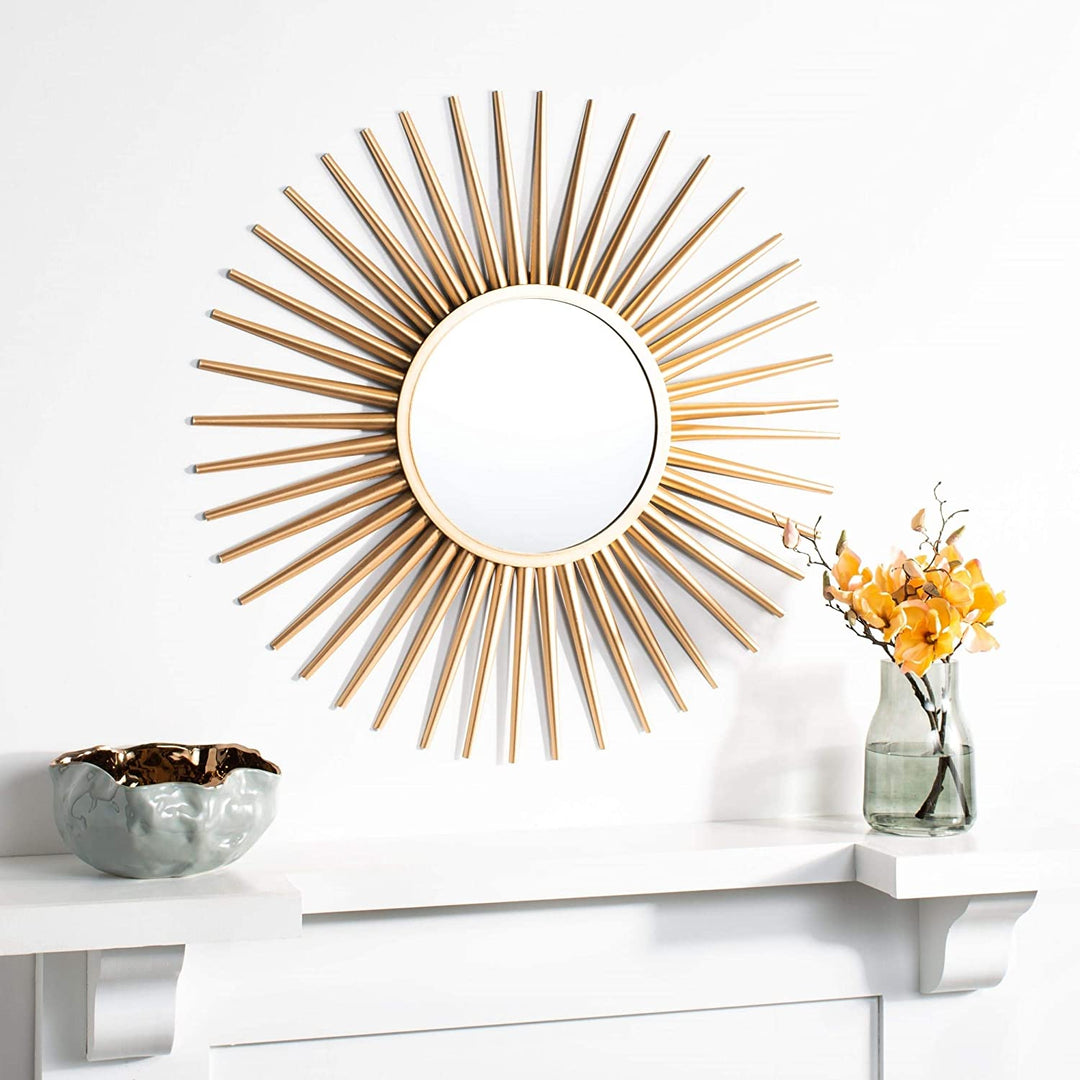 36" Zyla Sunburst Mirror Gold X 1" Bohemian