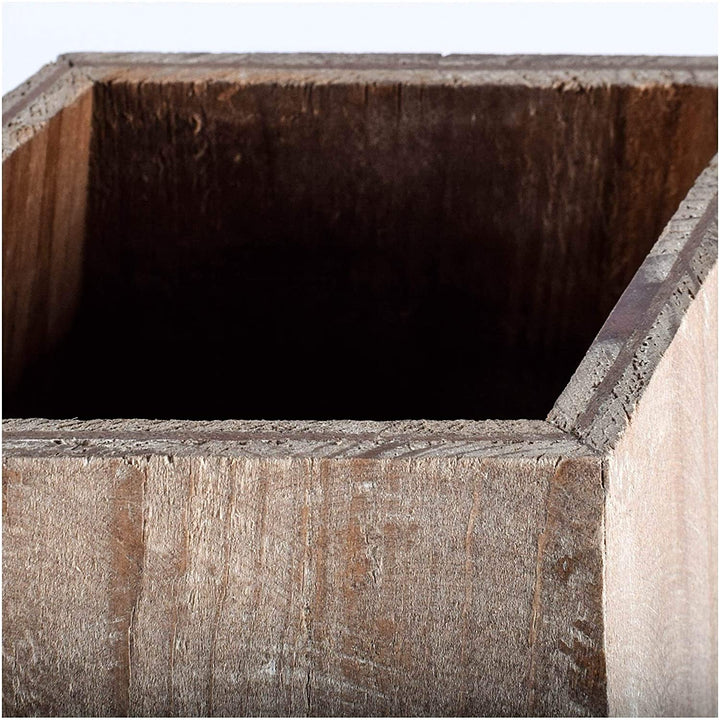 MISC (Small) Vase Tan Farmhouse Wood