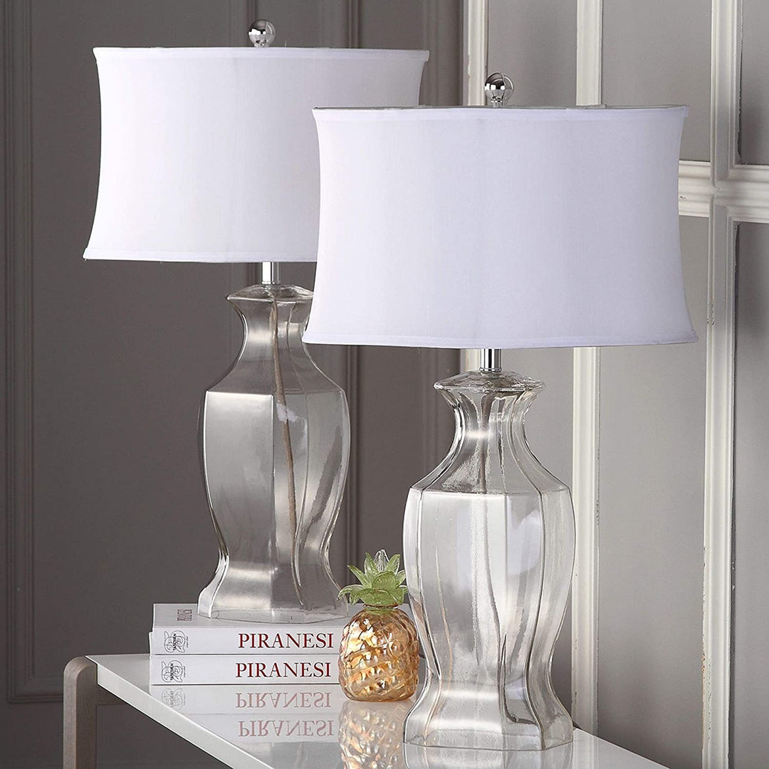 Lighting 27 5 inch Clear Glass Table Lamp (Set 2) Modern