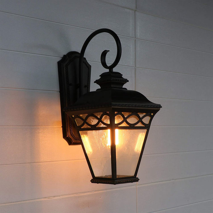 1 Light Exterior Lighting Oil Rubbed Bronze Traditional Dimmable