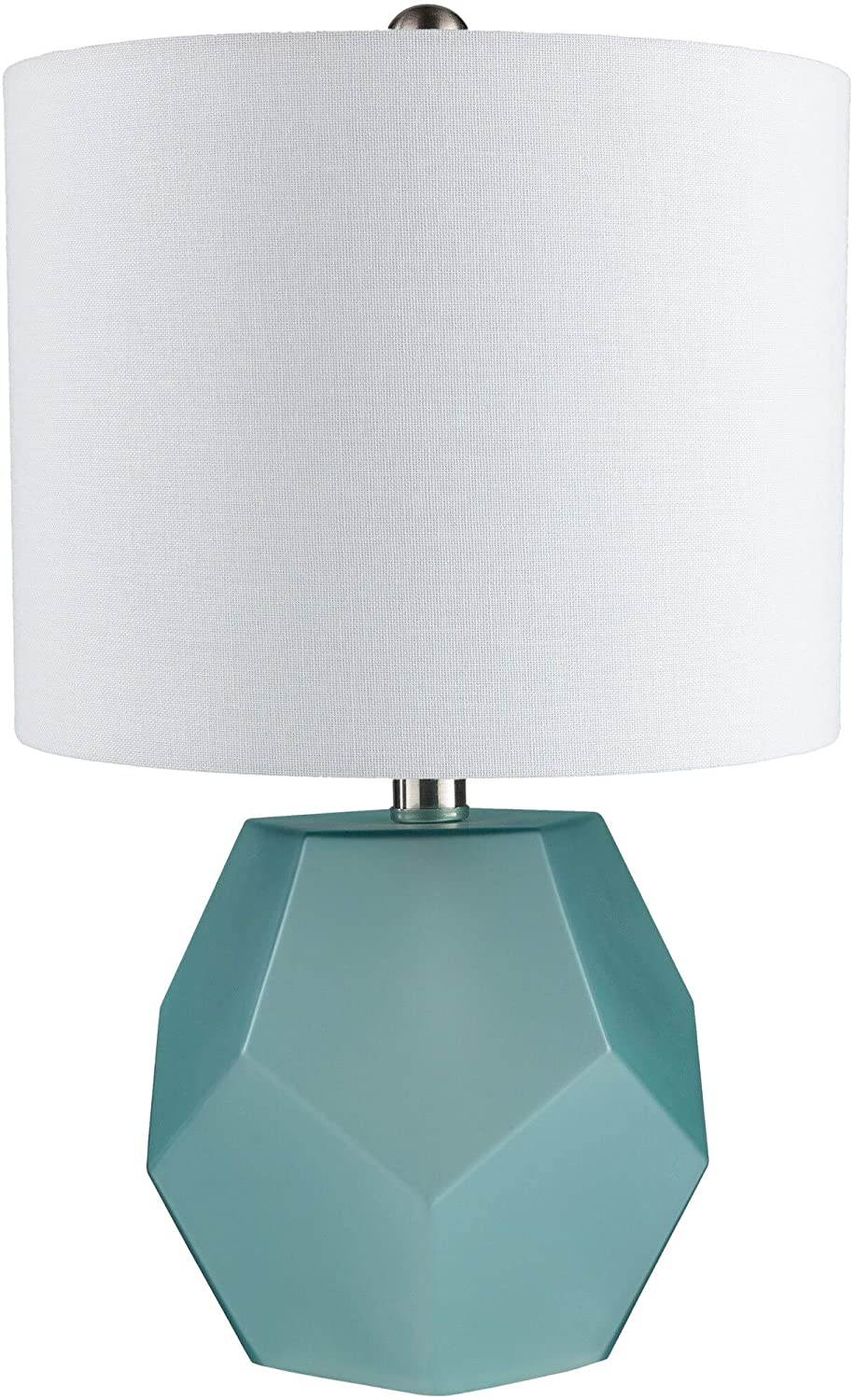 17 Aqua Modern Table Lamp White Contemporary