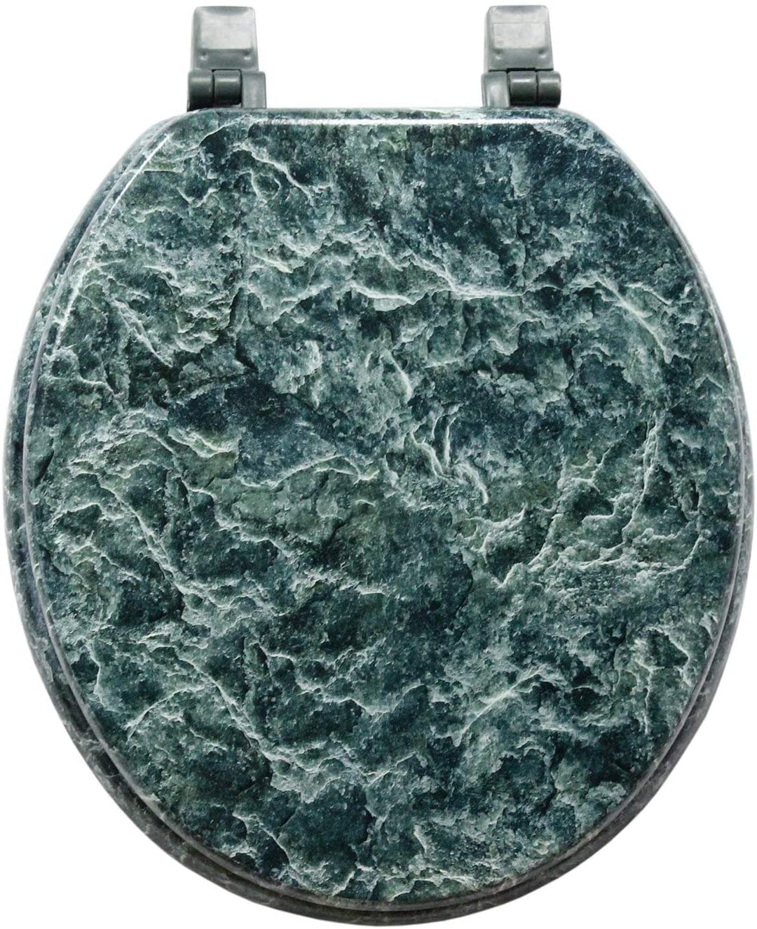 Green Marblized Ed Wood Toilet Seat Marble Includes
