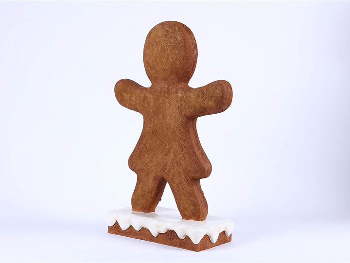 Gingerbread Girl Statue Polyresin - Diamond Home USA