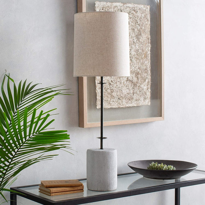 34 25 Ivory Transitional Table Lamp