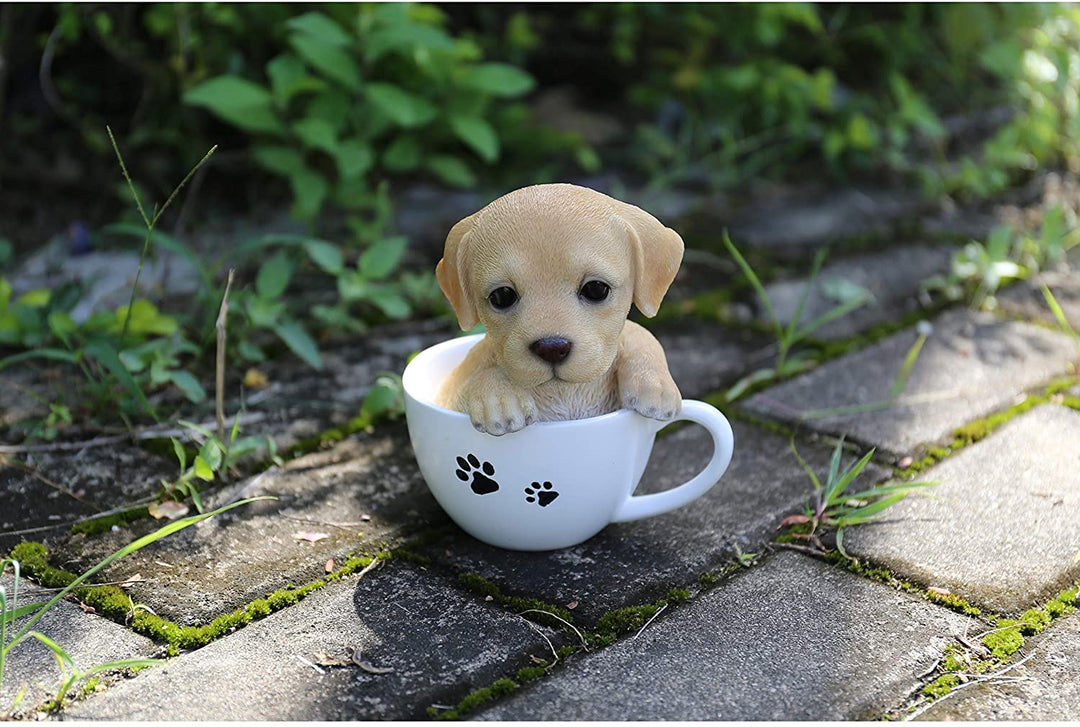 Teacup Labrador Puppy Statue