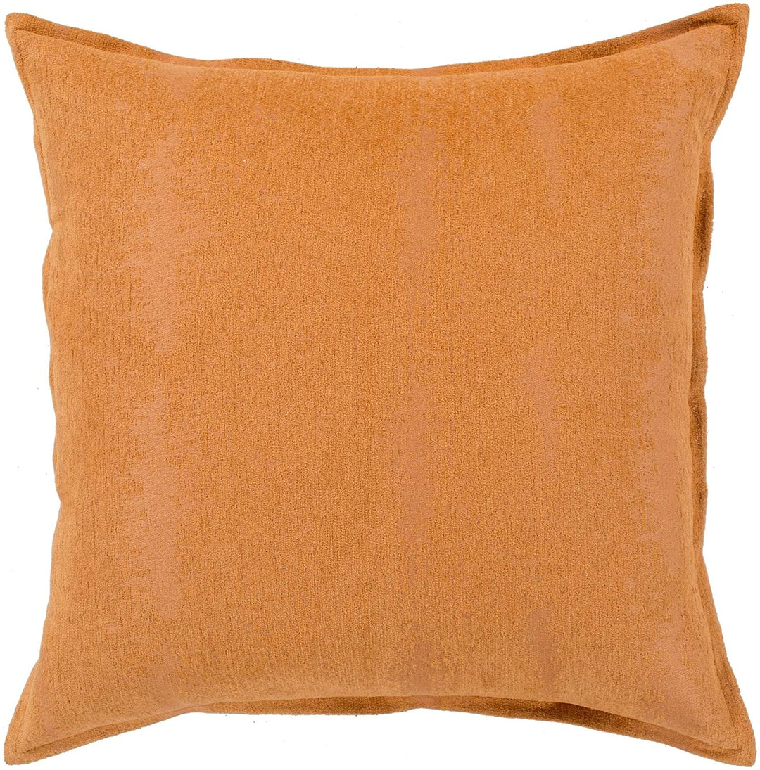 Tastebol Orange Feather Down Throw Pillow (20" X 20")