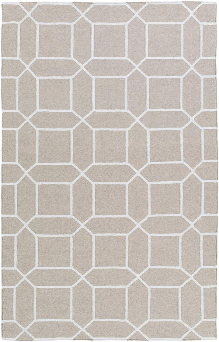 Hand Woven Geometric Pattern Indoor/Outdoor Accent Rug