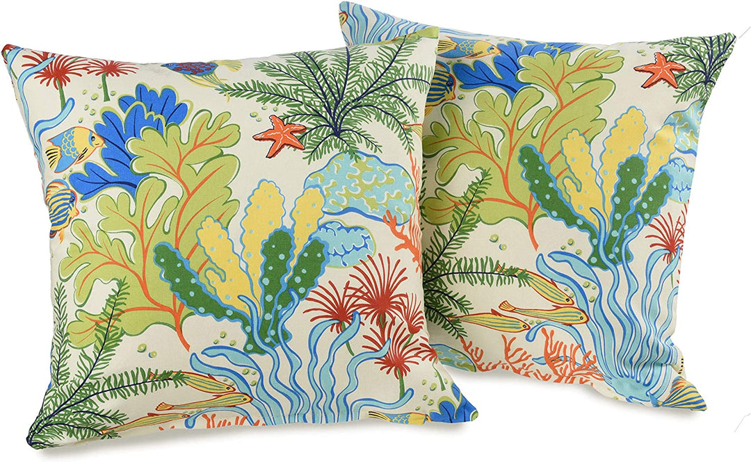 Island Breeze 20 inch Decorative Throw Pillows (Set 2)