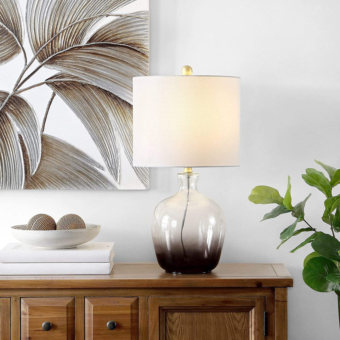 Lighting 23 inch Grey Led Table Lamp 12" W X L 23" H