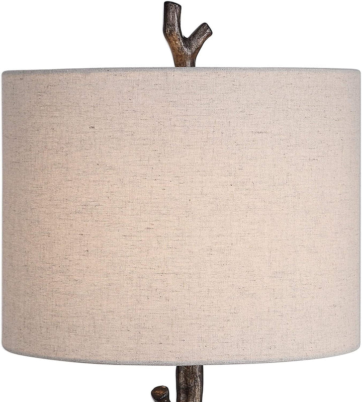 Dark Bronze Branch Table Lamp Brown Silver Rustic - Diamond Home USA