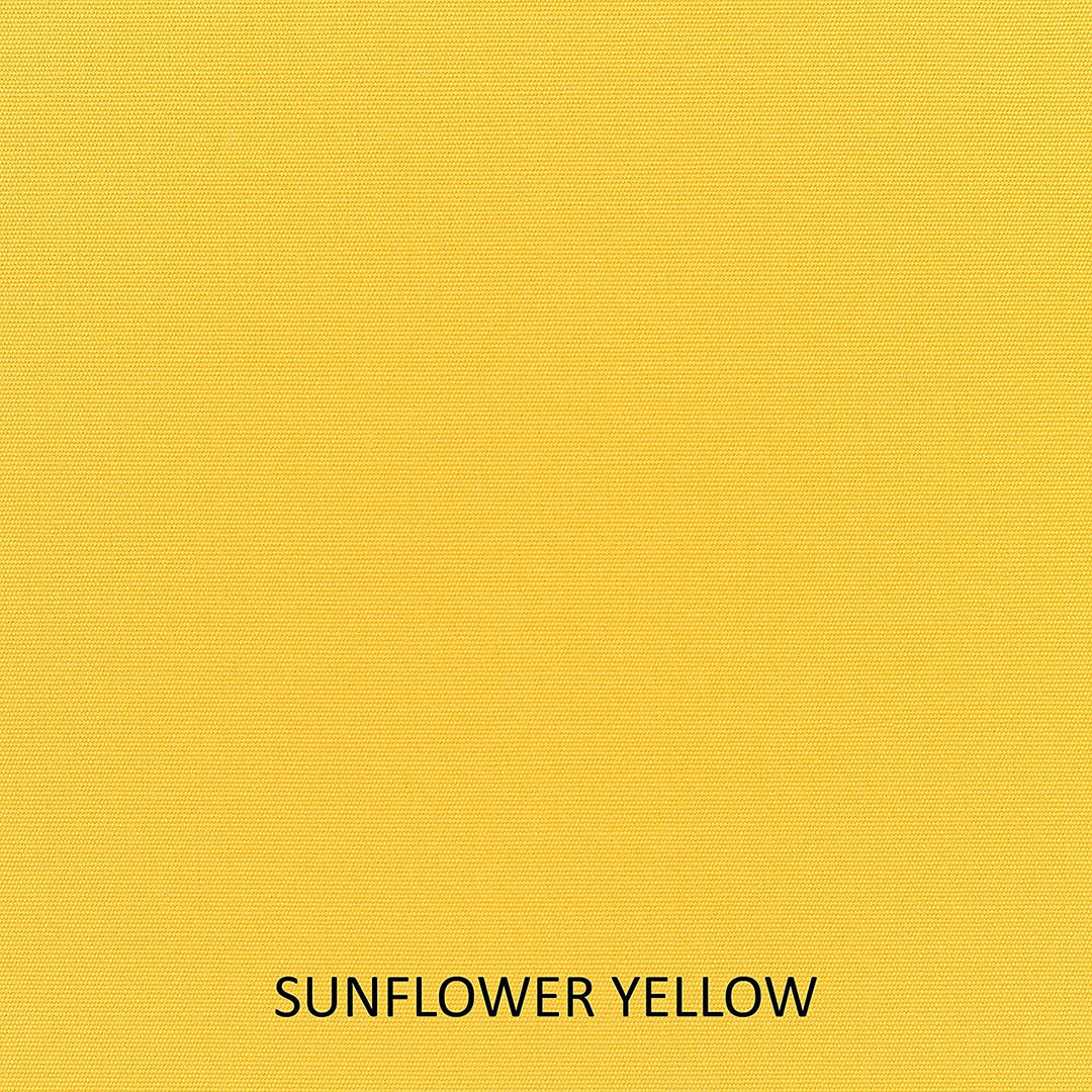 Sunflower Yellow Indoor/Outdoor Bench Cushion 48 W X 19 D Solid Modern Contemporary Traditional Transitional Acrylic Fade Resistant Uv