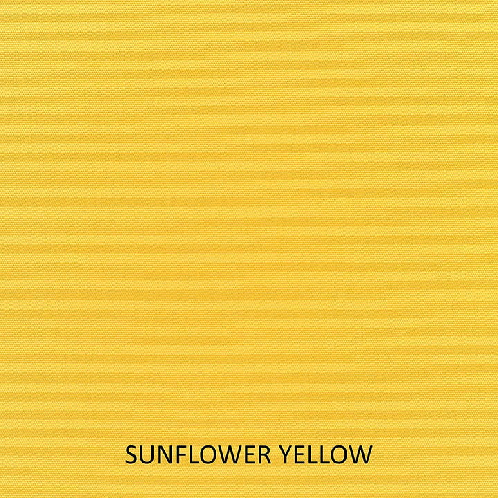 Sunflower Yellow Indoor/Outdoor Bench Cushion 48 W X 19 D Solid Modern Contemporary Traditional Transitional Acrylic Fade Resistant Uv