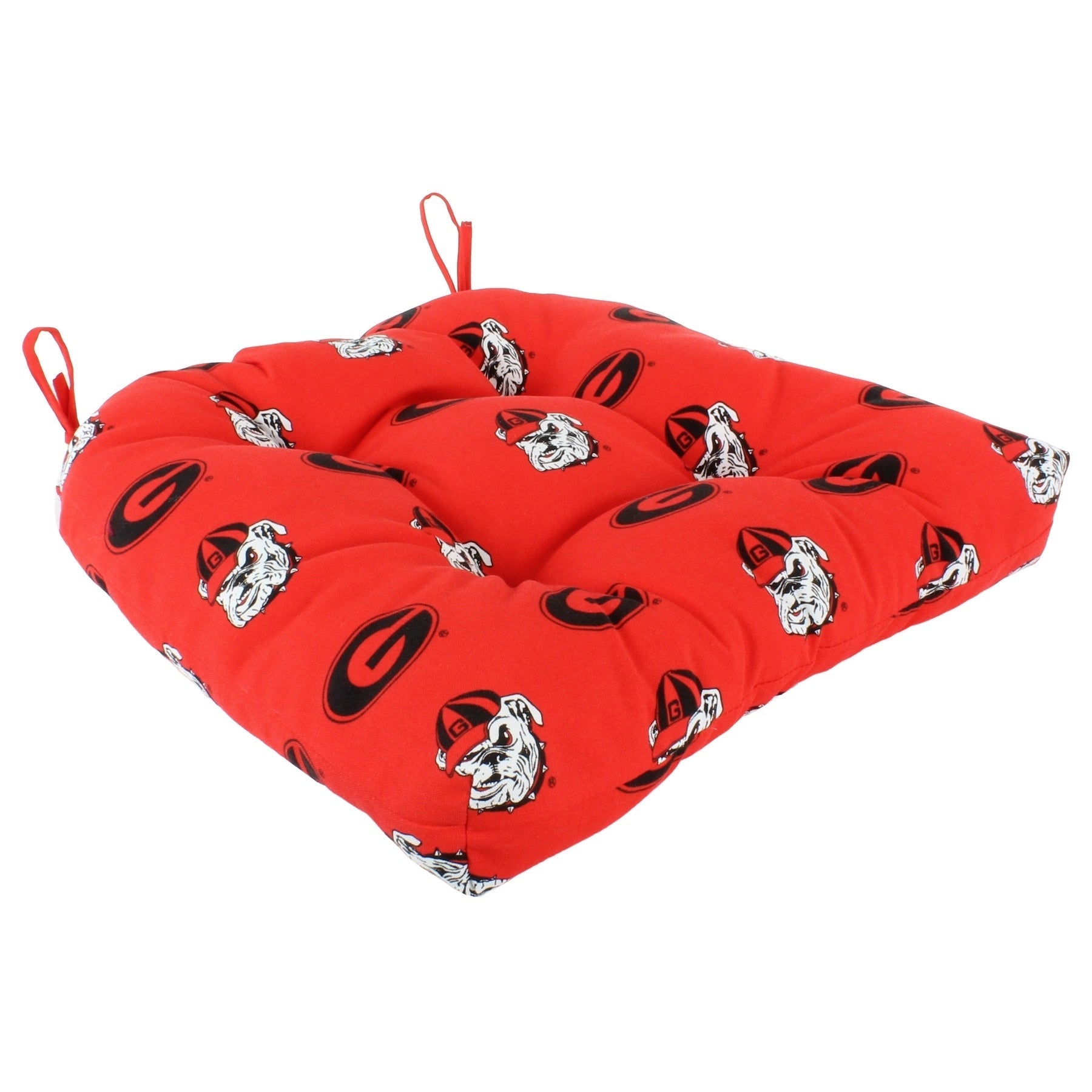 Georgia Bulldogs Red Seat Cushions - Set of 2 Georgia Bulldogs Seat Cushions (2) New | Mercari main image 3