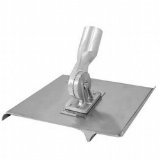 Kraft Tool CC664 8"x6" SS Single Edger w/Groover w/2" Shiner 7/8" Bit 3/4"R