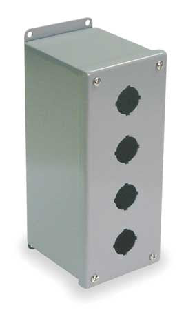 Pushbutton Enclosure 22Mm 4 Holes Steel