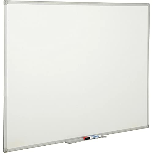 Global Industrial Double Sided Dry Erase Whiteboard - 48 x 36 - Melamine - Diamond Home USA
