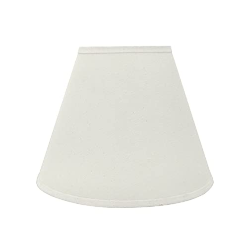 Shaped Spider Construction Lamp Shade In Off White (7" X 14" 11") Off/White