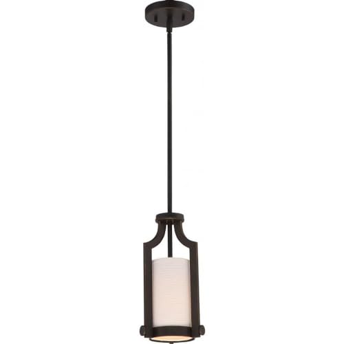 Nuvo 60/5889 One Light Mini Pendant 6.5 Inches Bronze/Dark - Diamond Home USA