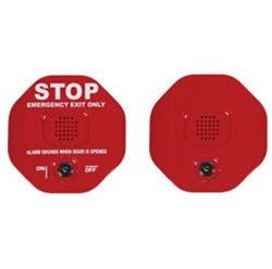 Safety Technology International Exit Door Alarm Horn 105dB Red