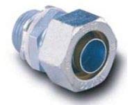 2-1/2 in. Liquid Tight Straight Connector Uninsulated - Diamond Home USA