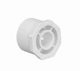6" Spigot x 5" Socket PVC Reducing Bushing Sched 40