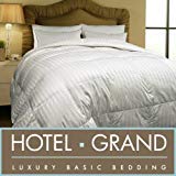 Hotel Grand Oversized 500 Thread Count All-season Siberian White Down Full - Queen